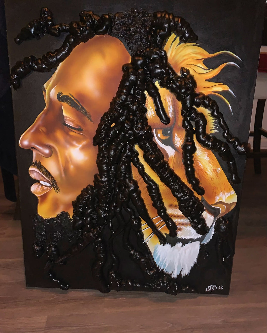 Bob Marley Painting